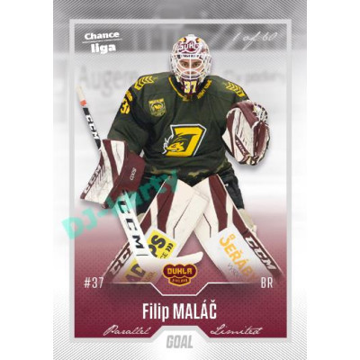 2022/23 Goal Cards Chance Liga Update #402 Filip Maláč Silver 1 of 60