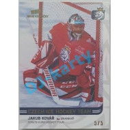 2018/19 MK reprezentace Jakub Kovář #15 5/5 Gold Rainbow
