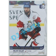 2018/19 MK reprezentace Milan Gulaš #7 17/25 Gold