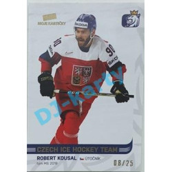 2018/19 MK reprezentace Robert Kousal #50 08/25 Gold