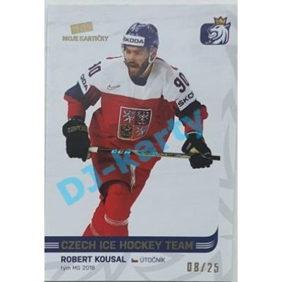 2018/19 MK reprezentace Robert Kousal #50 08/25 Gold