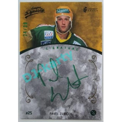 2021 Legendary Cards League Dynasty Vsetín Pavel Zubíček #100 24/30 Signature