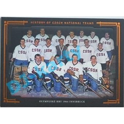 2020 OFS SSČH Olympijské hry 1964 Innsbruck #HCNT-22 09/20 History of Czech National Teams Cooper
