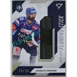 2022/23 Sportzoo ELH 1. série #FS-LZ Ladislav Zikmund Flaming Stick 20/35