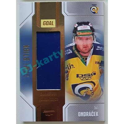 2022/23 Goal Cards Chance Liga 1. série #S-30 Jiří Ondráček Game Stick 29/35