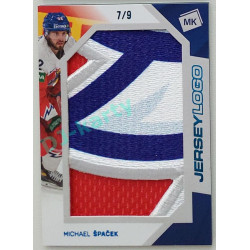 2023 MK reprezentace #JL-18 Michael Špaček Jersey Logo Memorabilia 7/9