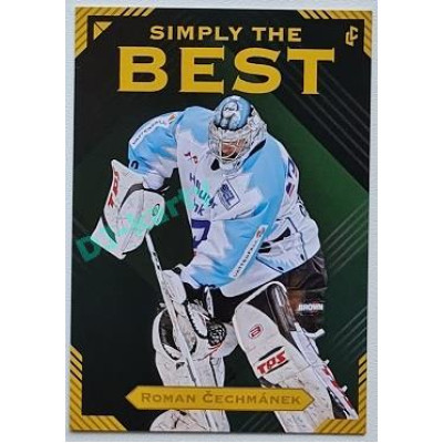 2023 Legendary Cards Simply the Best #33 Roman Čechmánek