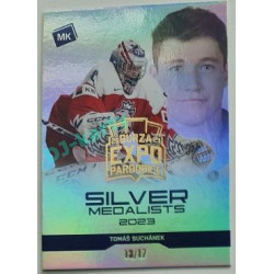 2023 MK reprezentace #SM-01 Tomáš Suchánek Silver Medalists U20 Expo xx/17