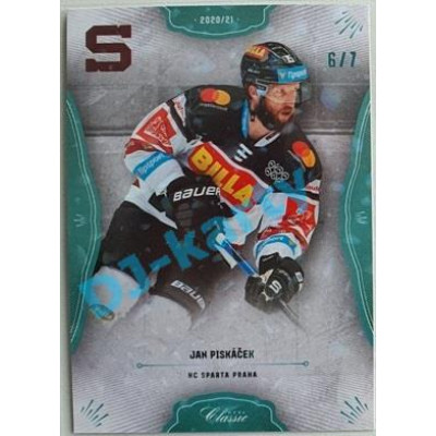 2020/21 OFS 2. série Jan Piskáček #259 6/7 Blue Aquadropp