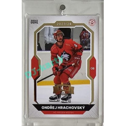 2023/24 Goal cards Chance Liga 2. série #314 Ondřej Hrachovský Expo Gold 1of7