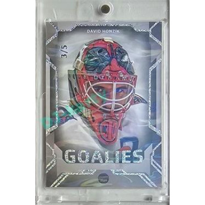 2023/24 Goal cards Chance Liga 2. série #G-28 David Honzík Goalies Parallel 3/5