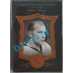 2020 OFS Síň slávy českého hokeje Bronislav Danda #SSCH-051 24/25 Black Cut