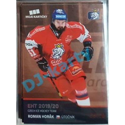 2020 MK reprezentace Roman Horák EHT #9 20/25 Red