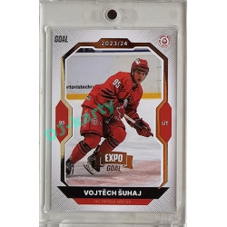2023/24 Goal cards Chance Liga 2. série #317 Vojtěch Šuhaj Expo Gold 1of7