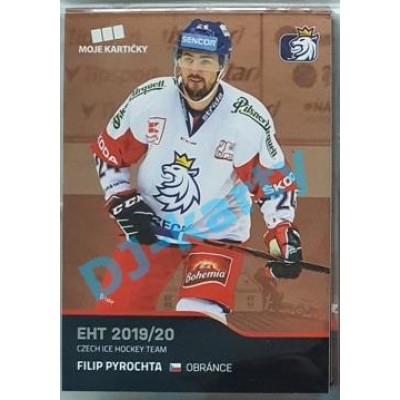 2020 MK reprezentace Filip Pyrochta EHT #26 Red Promo