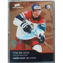 2020 MK reprezentace Ondřej Palát Tým MS 2019 #59 Red Promo