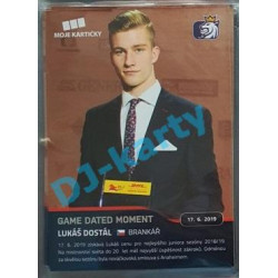 2020 MK reprezentace Lukáš Dostál GDM #92 Red Promo