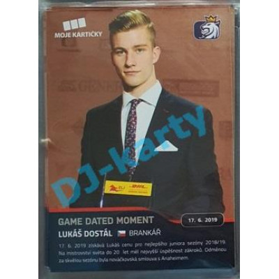 2020 MK reprezentace Lukáš Dostál GDM #92 Red Promo