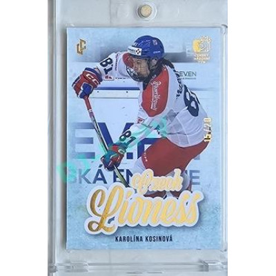 2023/24 LC Expectations Road to Prague #LI-09 Karolína Kosinová Czech Lioness Gold xx/20