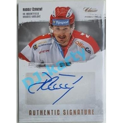 2019/20 OFS Rudolf Červený #AS-RČE 7/9 Authentic Signature (Level 2)