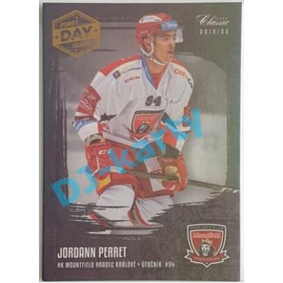 2019/20 OFS Jordann Perret #86 Black Rainbow 1st Day of Issue