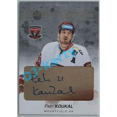 2017/18 OFS Petr Koukal #AS-41 5/6 Authentic Signature Gold