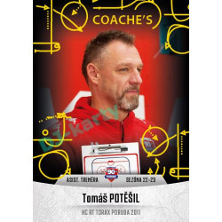 2022/23 Goal Cards Chance Liga 2. série #40 Tomáš Potěšil Coach´s