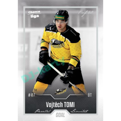 2022/23 Goal Cards Chance Liga 1. série #040 Vojtěch Tomi Silver 1 of 60