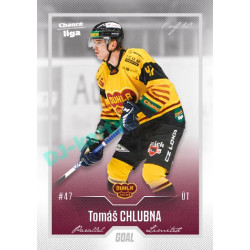 2022/23 Goal Cards Chance Liga Update #410 Tomáš Chlubna Silver 1 of 60