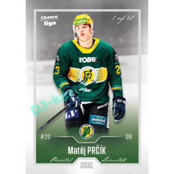 2022/23 Goal Cards Chance Liga Update #415 Matěj Prčík Silver 1 of 60