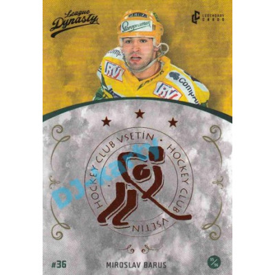 2021 Legendary Cards League Dynasty Vsetín Miroslav Barus #41 Cooper 1 of 77