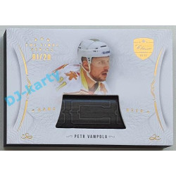 2021/22 OFS The Final Series Petr Vampola #STI-VAE 01/20 Game Used Stick Gold