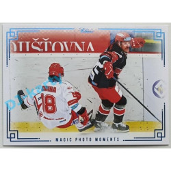 2020/21 OFS 2. série Filip Zadina / Petr Koukal #MPM-022 02/25 OVERSIZE Magic Photo Moments BLUE
