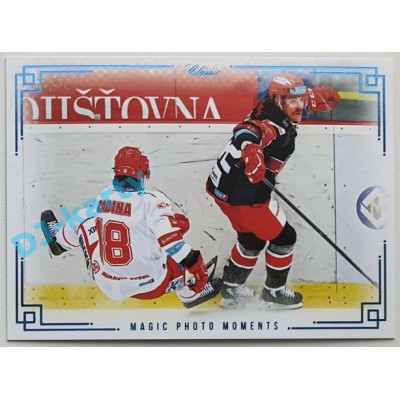 2020/21 OFS 2. série Filip Zadina / Petr Koukal #MPM-022 02/25 OVERSIZE Magic Photo Moments BLUE
