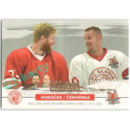 2022 Goal Cards Rozlučka Jardy Bednáře a Marka Tomici #41 Voráček / Červenka EXPO OSTRAVA