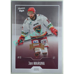 2022/23 Goal Cards Chance Liga 1. série #051 Jan Maruna Expo Pardubice