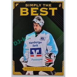 2023 Legendary Cards Simply the Best #34 Roman Čechmánek