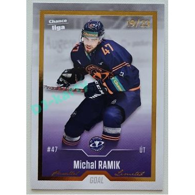 2022/23 Goal Cards Chance Liga Update #441 Michal Ramik Gold xx/23