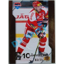 2020/21 OFS 2. série František Ptáček #50 03/25 Buyback Embosed GOLD