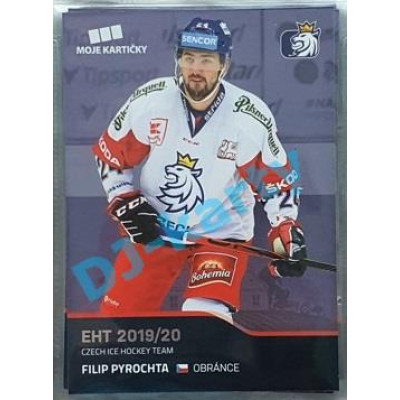 2020 MK reprezentace Filip Pyrochta EHT #26 Blue Promo