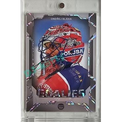 2023/24 Goal cards Chance Liga 2. série #G-10 Ondřej Bláha Goalies Parallel xx/19