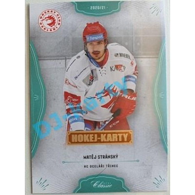 2020/21 OFS 1. série Matěj Stránský #13 hokej-karty