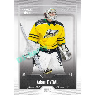 2022/23 Goal Cards Chance Liga Update #420 Adam Dybal Silver 1 of 60