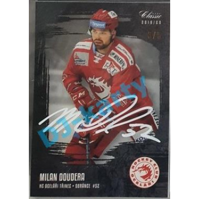 2020/21 OFS 1. série Milan Doudera #6 3/5 Black Rainbow Signature