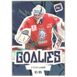 2021/22 MK reprezentace #G-ŠL Štěpán Lukeš Goalies Blue 31/35