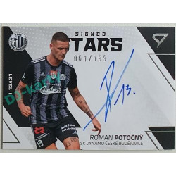 2022/23 Sportzoo Fortuna Liga 1. série #SL1-RP Roman Potočný Sign STARS level 1 061/199