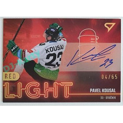 2022/23 Sportzoo ELH 2. série #RLS-PK Pavel Kousal Red Light Auto xx/65