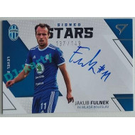 2022/23 Sportzoo Fortuna Liga 2. série #SL2-JF Jakub Fulnek Signed Stars Level 2 xx/149