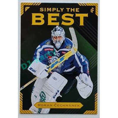 2023 Legendary Cards Simply the Best #35 Roman Čechmánek
