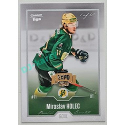 2022/23 Goal Cards Chance Liga Update #418 Miroslav Holec Expo Silver 1 of 3